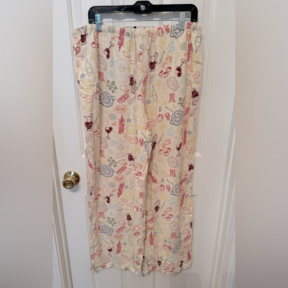 Sincerely Jules Wide Leg Linen
Blend Pull On Pants XL - Picture 3 of 10